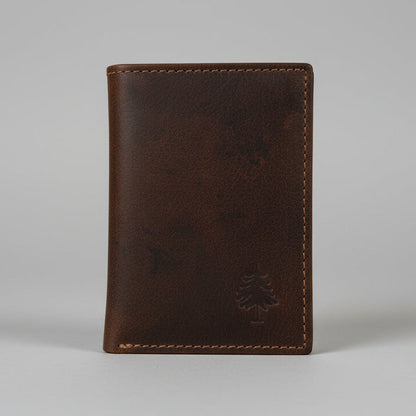 Greenwood Leather Men’s Tri-Fold RFID Wallet