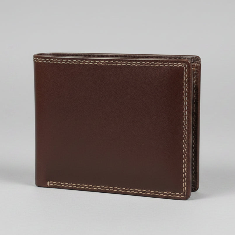 Porte-monnaie pliant double MET pour homme