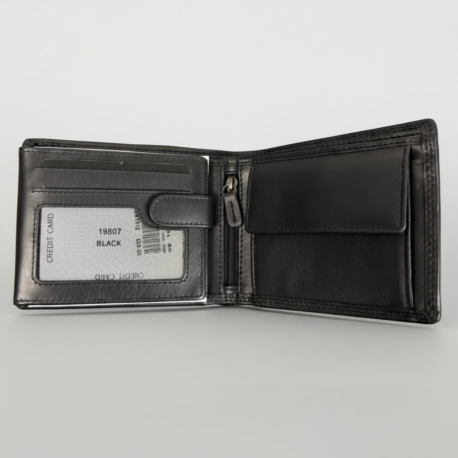 Porte-monnaie pliant double MET pour homme
