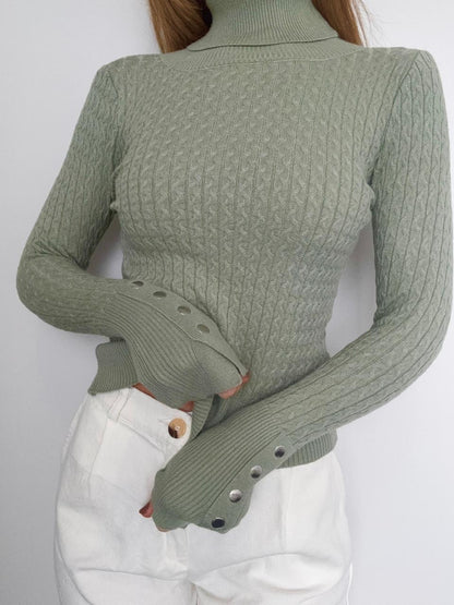 Pull à col roulé