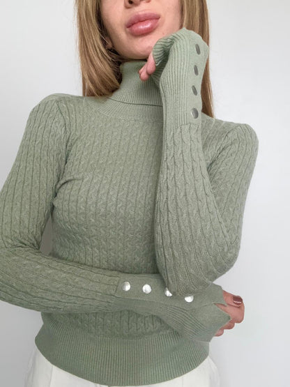 Pull à col roulé