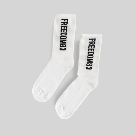 CHAUSSETTES MONTANTES - BLANCHES