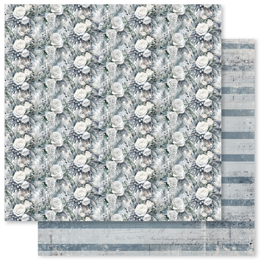Collection de papiers Noël Blanc 6x6 32910