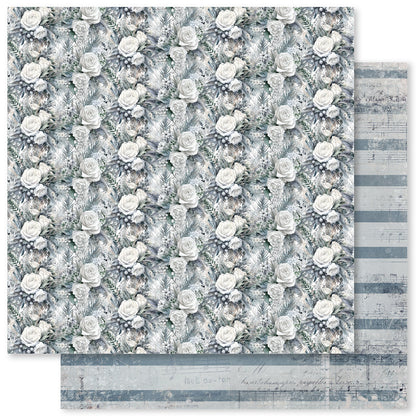 Collection de papiers Noël Blanc 6x6 32910