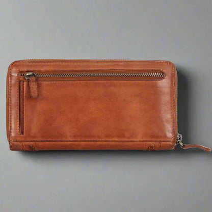Portefeuille zippé pour femme