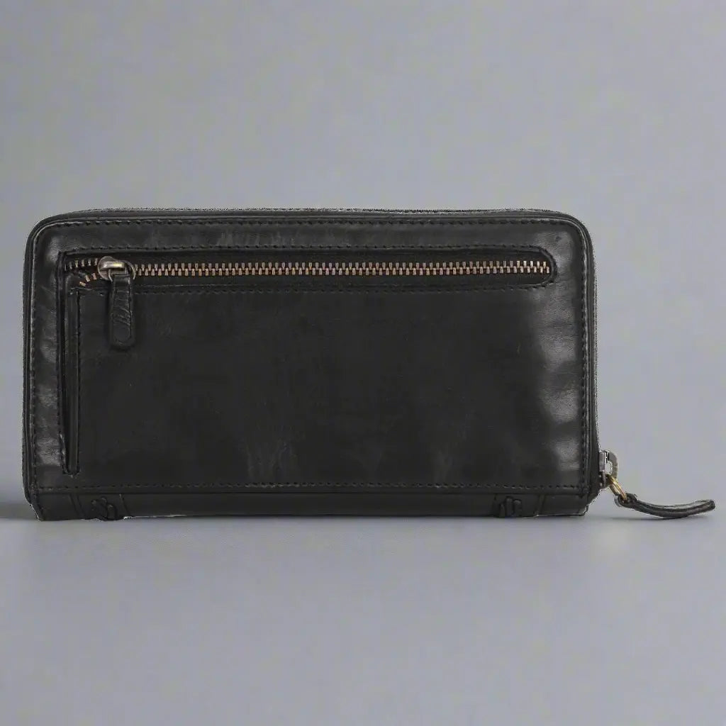 Portefeuille zippé pour femme