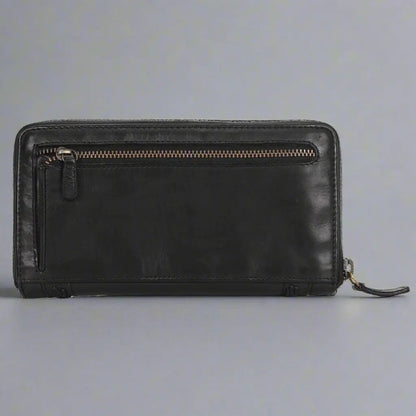 Portefeuille zippé pour femme