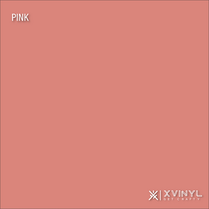 Xvinyl Heat Transfer Vinyl (HTV) PU - Applies to Cotton, Poly Blends, Polyester, Leather (20+ colors)
