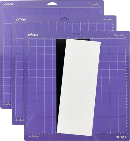 Tapis de découpe XVinyl pour Cricut Explore/Air 1/ Air 2/ Cricut Joy - Tapis adhésif de qualité supérieure