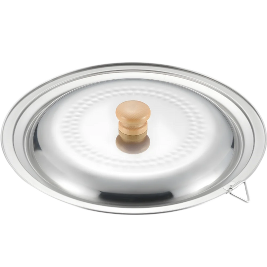 Yoshikawa Yukihira Lid 22–24 cm | Stainless Steel