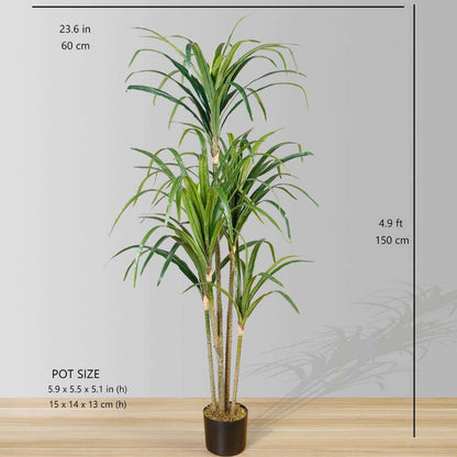 Plante en Pot Artificielle Yulu Century (Plusieurs Tailles)