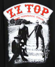 ZZ Top The Tonnage Tour T-Shirt