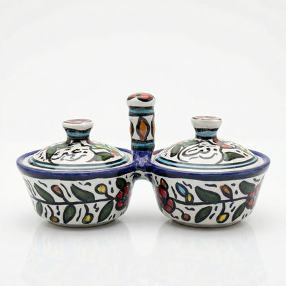 Zait and Zaatar Double Dish - Zahra