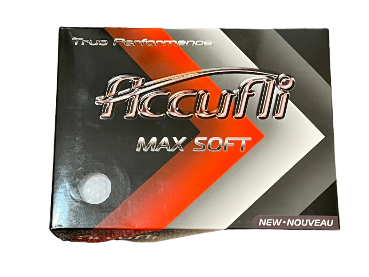 Ballon de golf Accufli Max Soft blanc