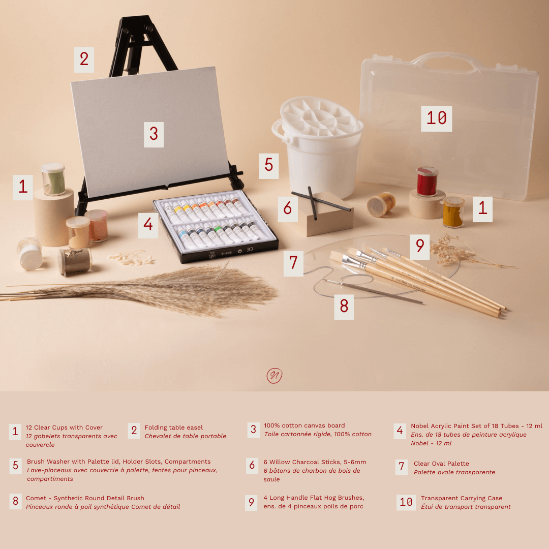 STARTER KITS - Acrylic Painting