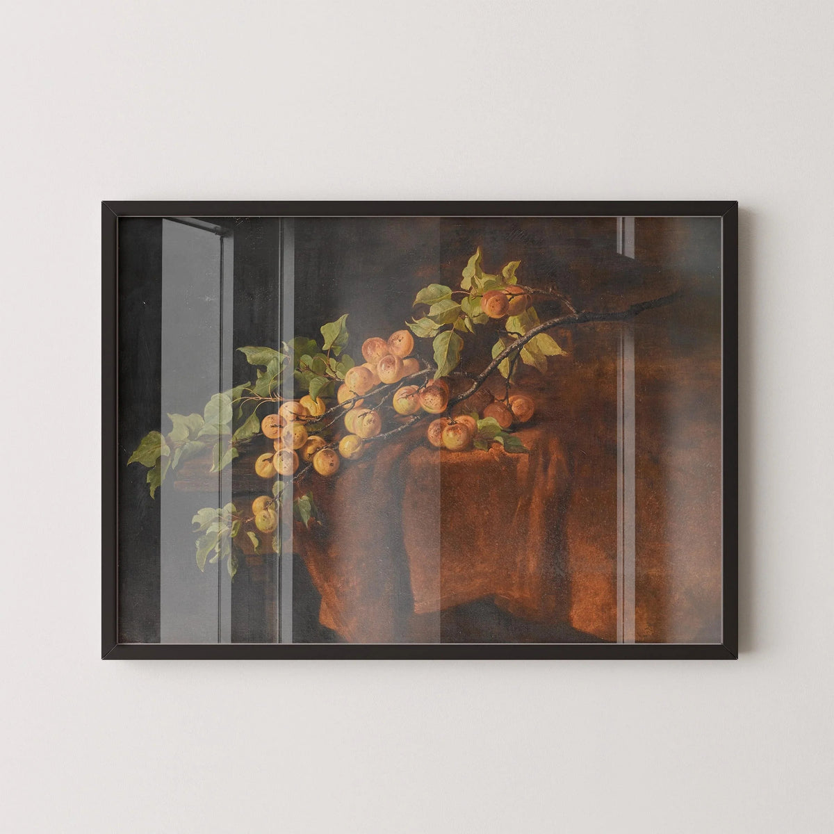 Adam Ludwig Kunz - Apricot Branch | Famous Still Life Art (available handframed or unframed)