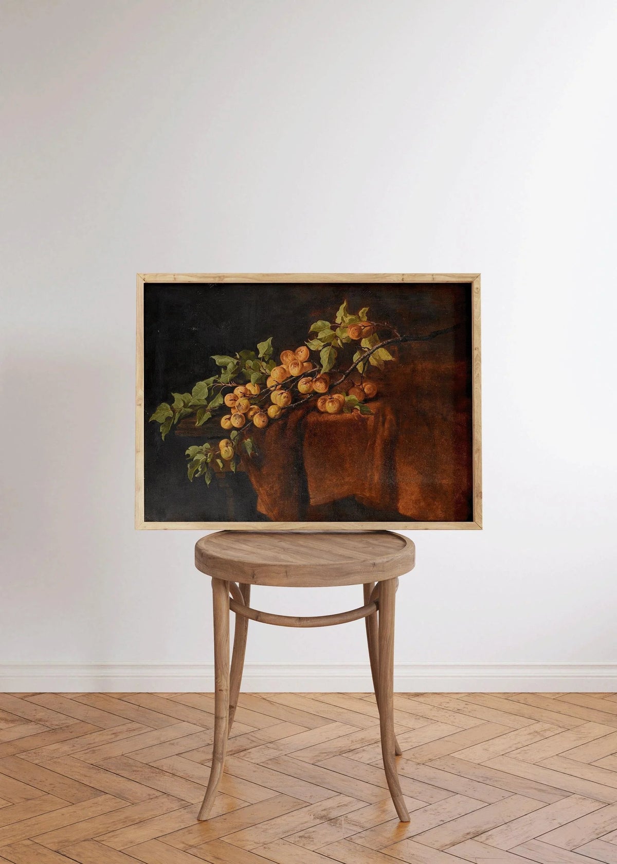 Adam Ludwig Kunz - Apricot Branch | Famous Still Life Art (available handframed or unframed)