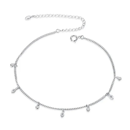 La Cheville à Grelots Minimaliste en Argent Sterling 925
