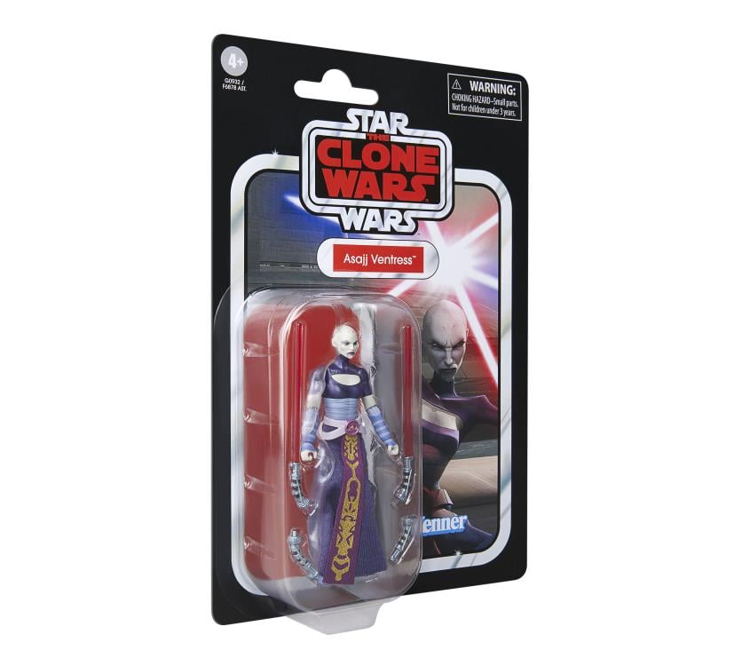 Star Wars: The Vintage Collection Asajj Ventress (The Clone Wars) Action Figure