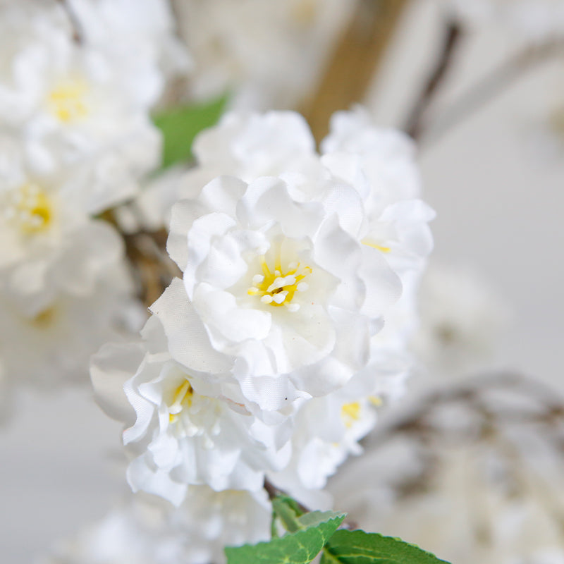 Arbre artificiel en fleurs en pot 2,4 m