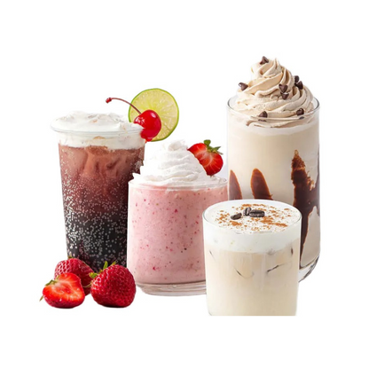 Cappuccino (Iced Capp, Iced Cappuccino, Iced Coffee) 4 in 1 Bubble Tea / Latte and Frappe Mix - Multi-Use Powdered Beverage Mix - Ships Free Within Canada on Orders Above CAD $199