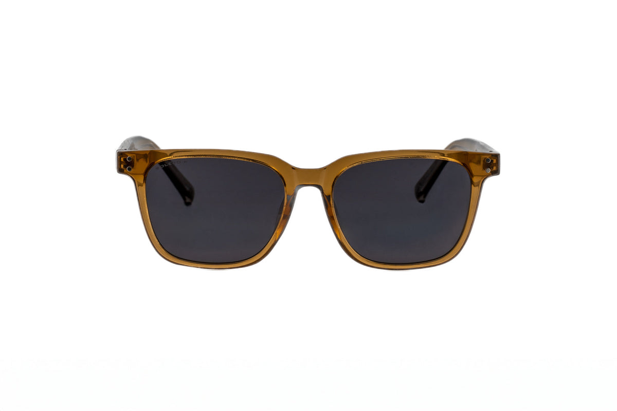 Boléro Vale — Black Classic Square Sunglasses