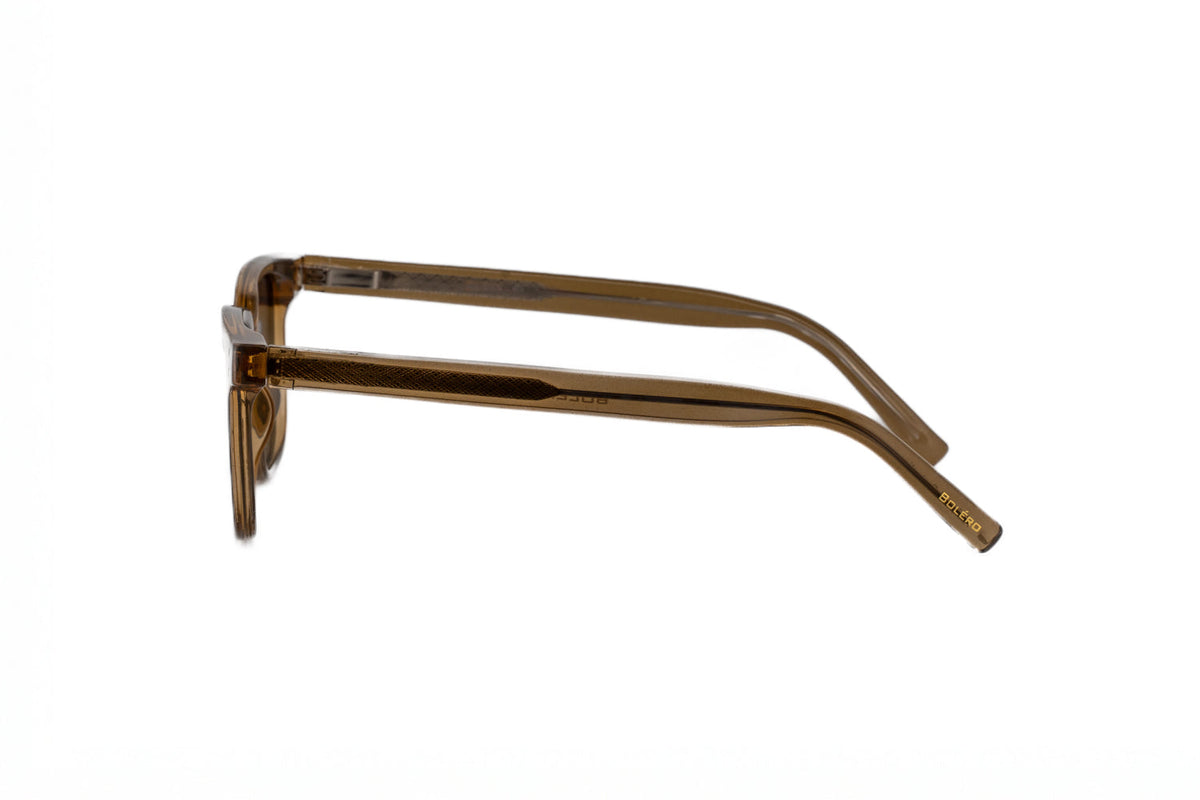 Boléro Vale — Black Classic Square Sunglasses