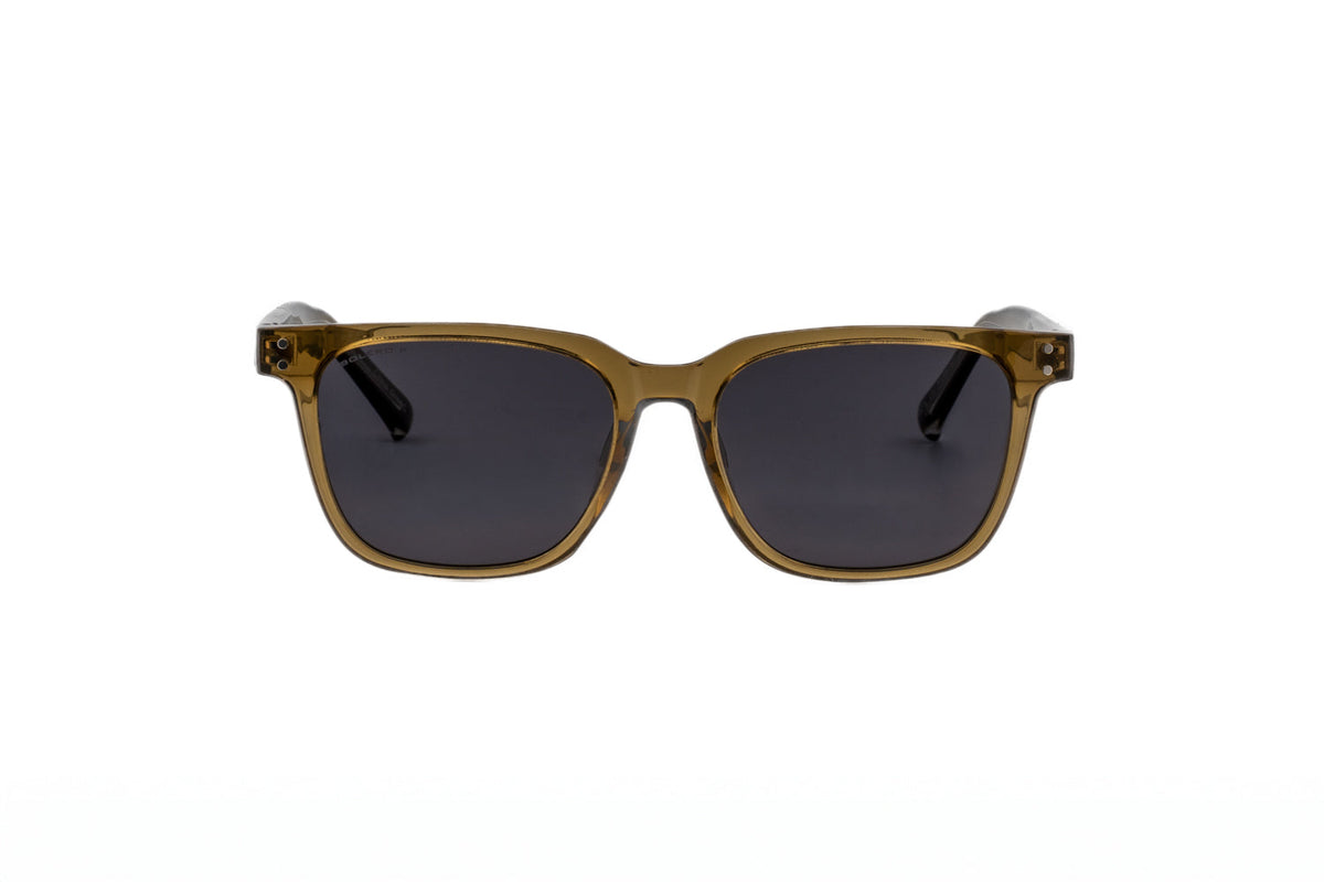 Boléro Vale — Black Classic Square Sunglasses