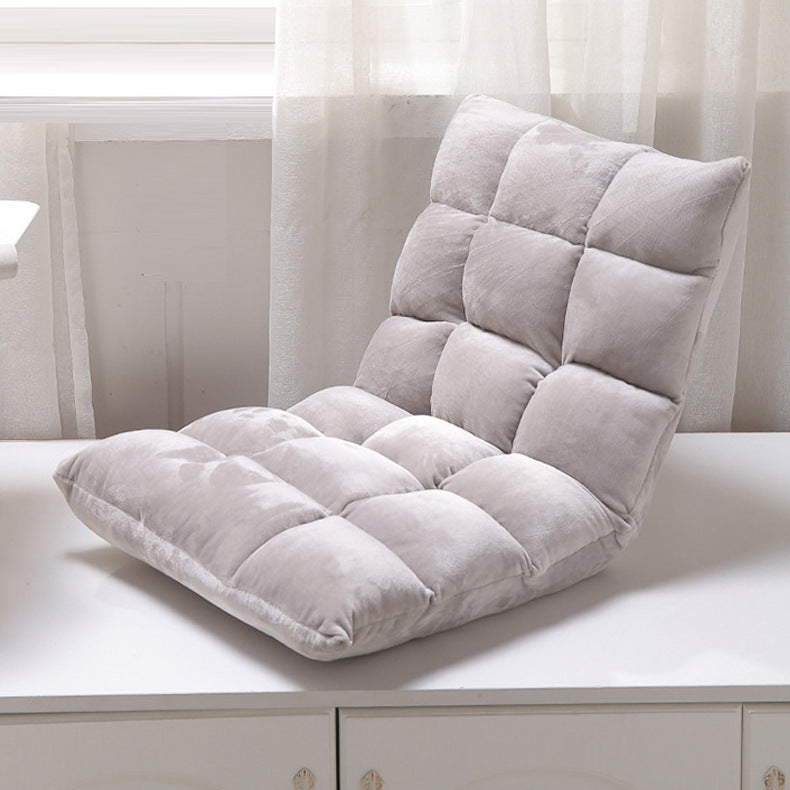Lazy Sofa Single Foldable Tatami Bed Backrest Recliner Bedroom Balcony Leisure Sofa Bed Removable And Washable