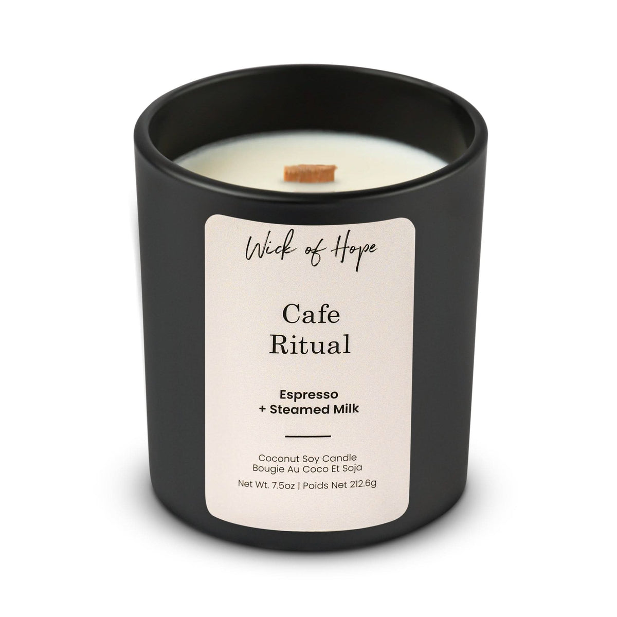 Bougie Rituel Café | Espresso + Lait chaud