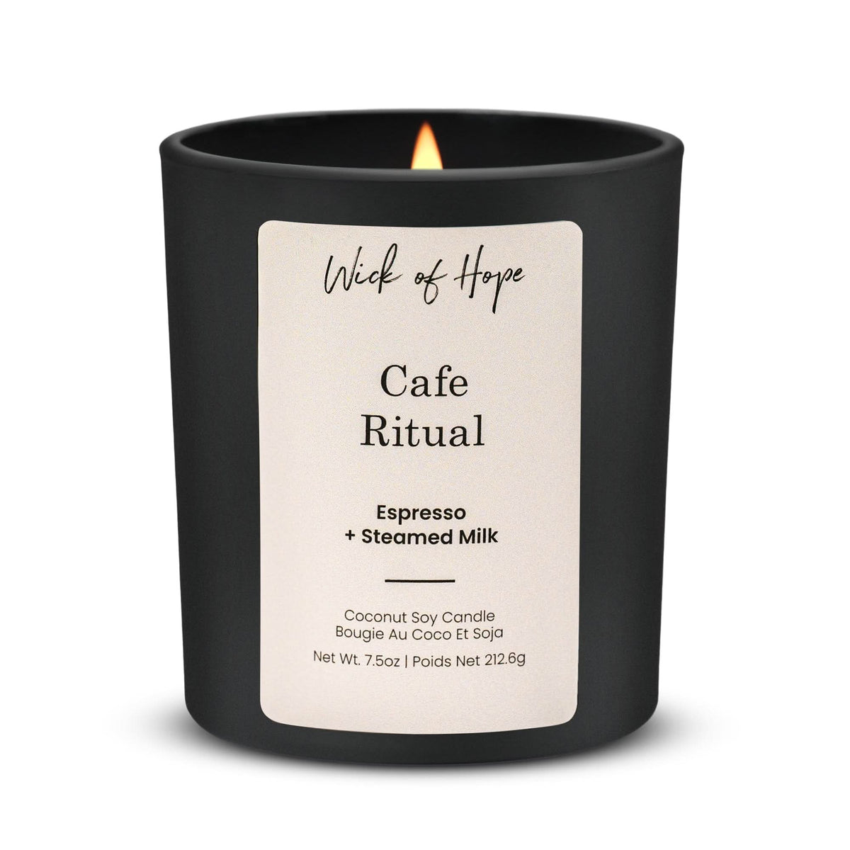 Bougie Rituel Café | Espresso + Lait chaud