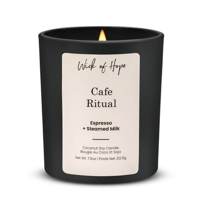 Bougie Rituel Café | Espresso + Lait chaud