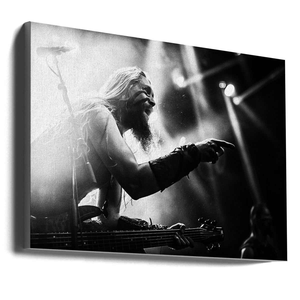 Here's looking at you kid- -Poster Music Canvas Print