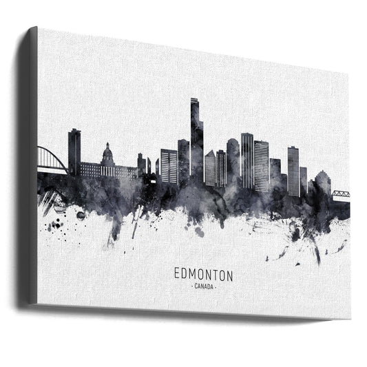Décoration murale Edmonton Canada Skyline