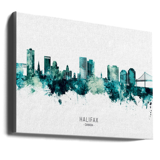 Décoration murale Halifax Canada Skyline