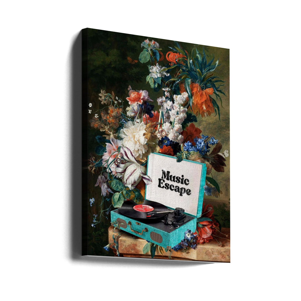 Wall art Music Escape Canvas Print