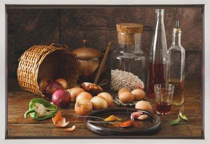 Wall art Smells. Food