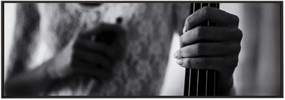 Wall art break for the cello