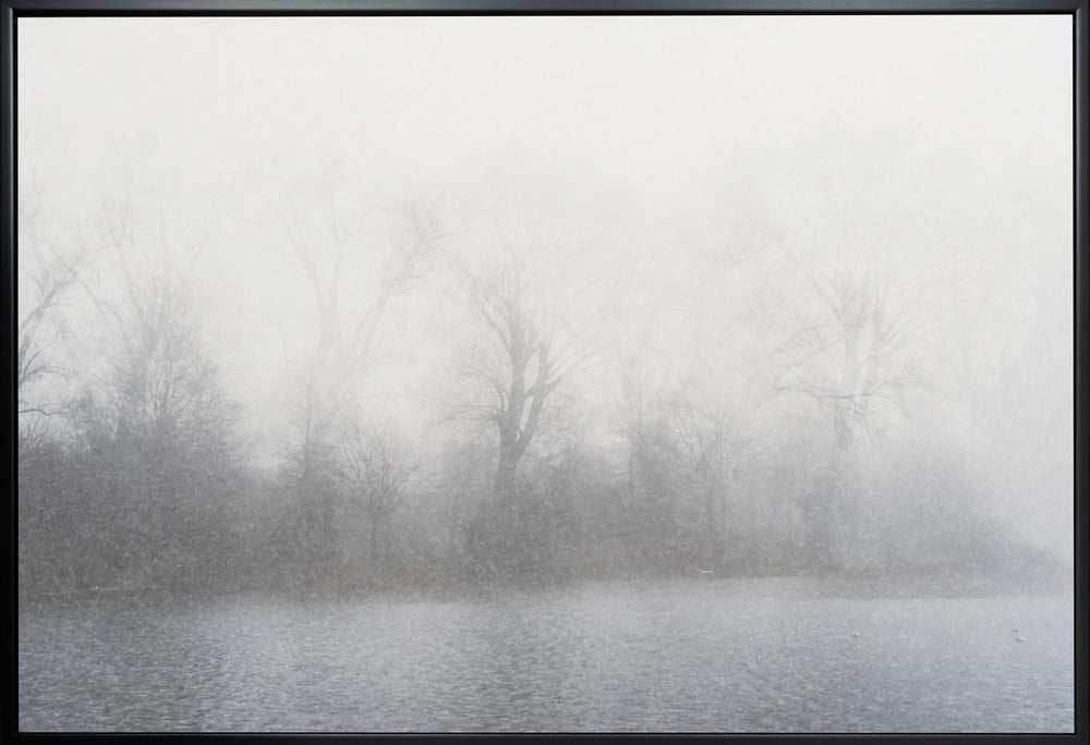 Wall art Misty landscape