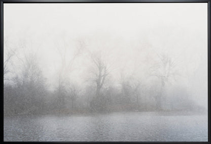 Wall art Misty landscape