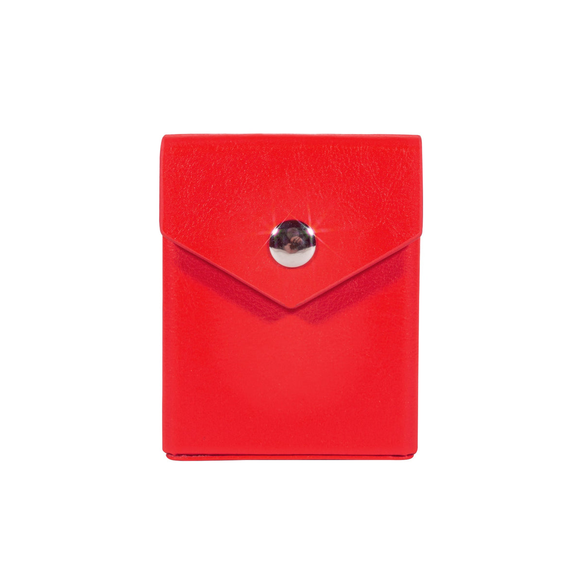 Red Deck Box + Belt Loop - Hard Shell - Faux Leather