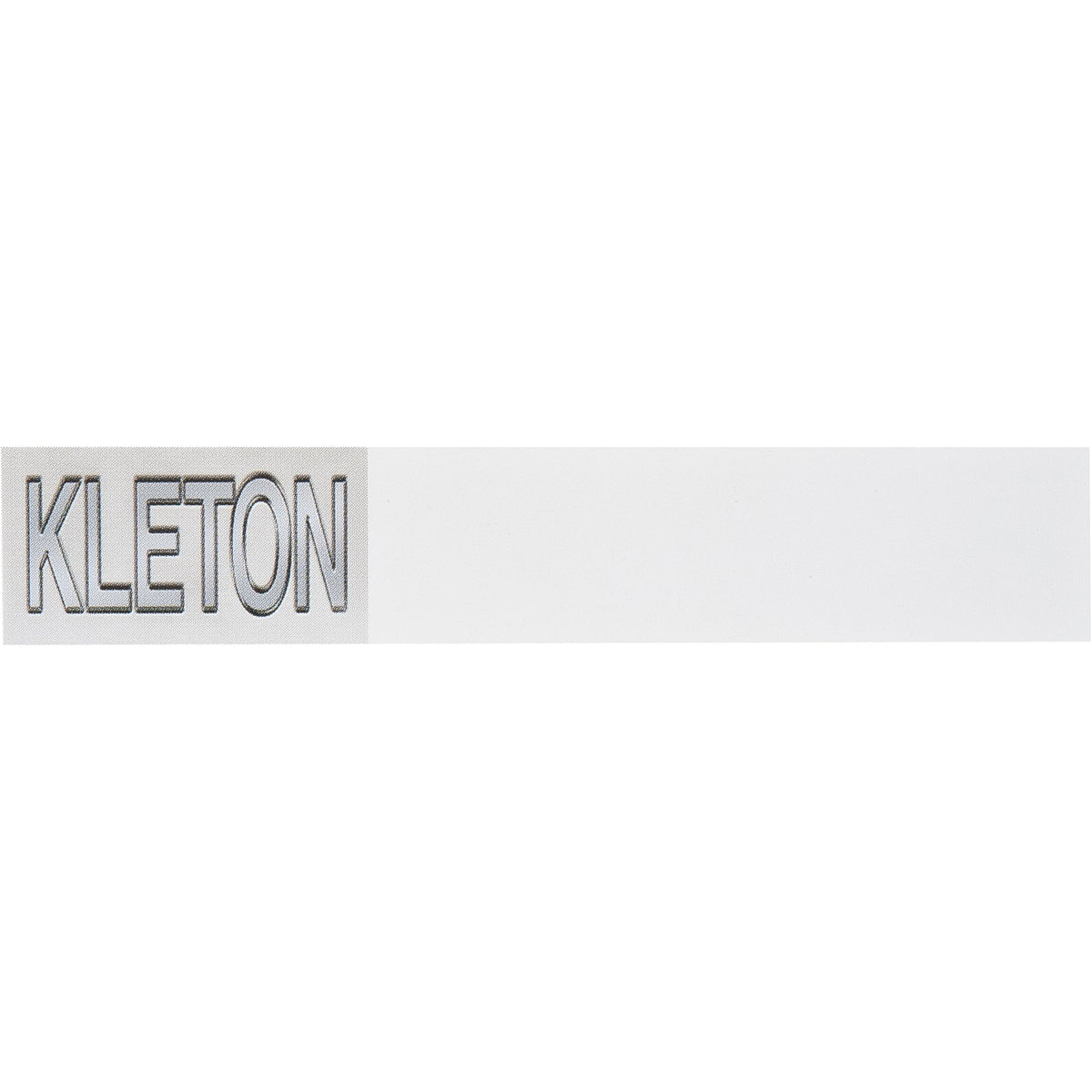 Label for KPC-400 Parts Cabinet