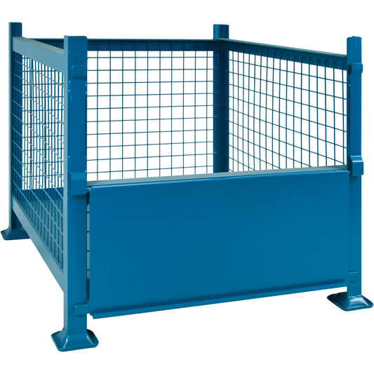Bacs de gerbage en vrac, 34,5 po L x 40,5 po P x 30 po H, capacité de 1360 kg