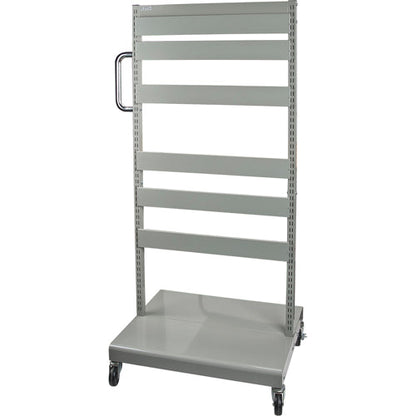 Mobile Tilt Bin Rack - Cart Only, Double-sided, 26-1/4" W x 22" D x 57-1/2" H