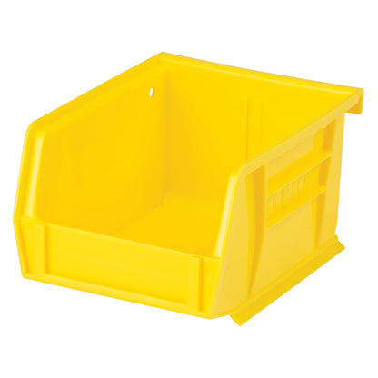 Bac de rangement empilable et suspendable, 4-1/8" la. x 3" H x 5-3/8" P, jaune
