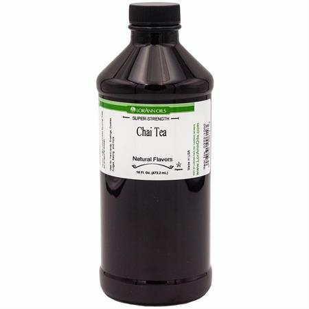 Arôme de thé Chai – Arôme super concentré 1 oz, 16 oz, 1 gallon, 5 gallons – Livraison gratuite au Canada pour les commandes de plus de 199 $ CA