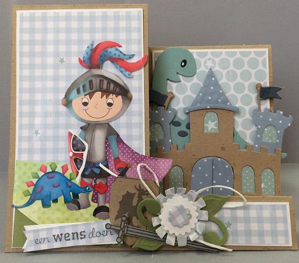 Marianne Design : Set de découpe et de tampons Collectables - Château