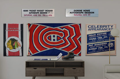 Bobby Hull & Gordie Howe Dual-Signed 11x14 Photo