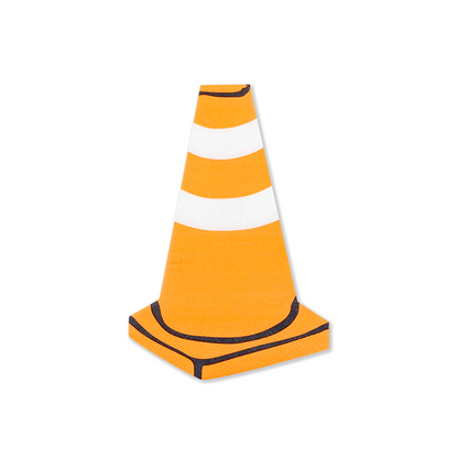 Construction Cone Napkins (SET OF 16)