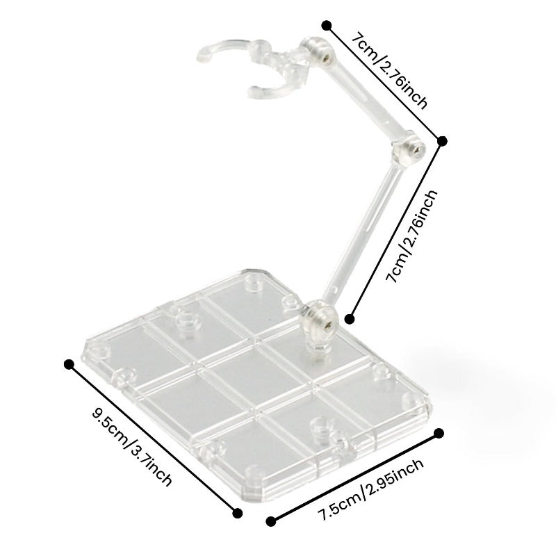 Supports articulés en plastique EVORETRO pour figurines de 3,75 et 6 pouces